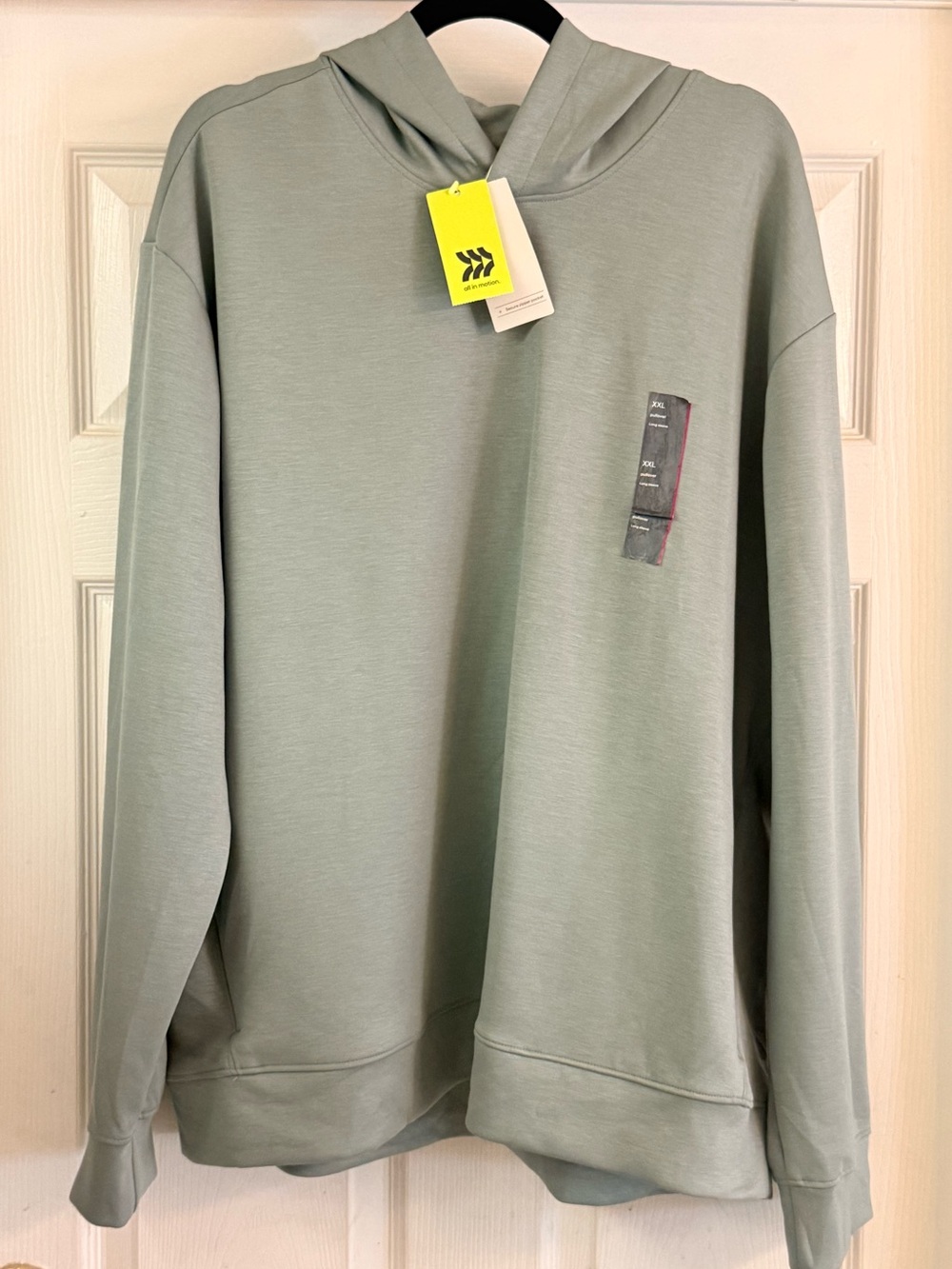 Target Men’s Sage Green Crewneck Hoodie - Lightweight Pullover